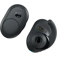Skullcandy Push - True wireless-hörlurar med mikrofon - inuti örat - Bluetooth - svart, mörkgrå