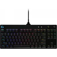Logitech G PRO Gaming-tangentbord Sladd Upplyst Tyska, QWERTZ Svart
