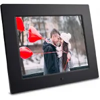Braun DigiFrame 1083 Digital fotoram 20.3 cm 8 tum EEK: B (A - G) 1024 x 768 Pixel Svart