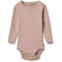 Wheat Body l/ä - Rib - Regitze - Rose Powder - - 68 - Body L/Ä