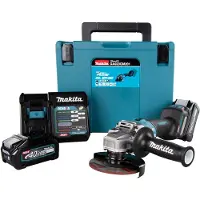 Makita Vinkelslip GA023GM201; 40 V; 2x4,0 Ah batt.