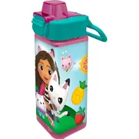 Kids Euroswan Square nappflaska 500 ml PP Gabi Gabby's Cat Dollhouse GD00073