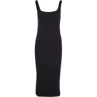 Urban Classics Basic Long Cotton Jersey ärmlös Klänning