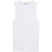 Tom Tailor Coated Rib ärmlös T-shirt