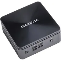 Gigabyte GB-BRI3H-10110, Mini-PC, barebone, BGA 1528, M.2, PCI Express, SATA, Nätverksansluten (Ethernet), Wi-Fi 5 (802.11ac), 90 W
