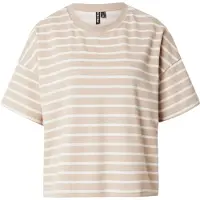Pieces Sweatshirt 'PCCHILLI' camel / vit
