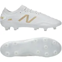 New Balance 442 V2 Elite Fg 10 Year - Vit/guld - Gräs (Fg), storlek 40