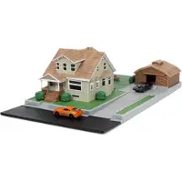 Jada F&F Nano Doms House Display Diorama 1:24 Modellbil