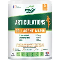 Punch Power - Mat/hydrering - Articulations Collagene Marin Poudre 280g – Goût Fruits Des Bois för UnisexUll - Grön