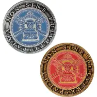 Fanattik Begränsad Upplaga Resident Evil 4 Samlingsmynt 2 Pack Tokens Valuta
