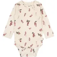 Petit Piao Body l/ä - Berry - - 56 - Body L/Ä