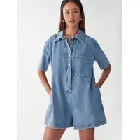 St MRLO Jumpsuit 'DENIM PLAYSUIT' blå denim
