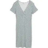 Tom Tailor Easy Jersey Kortärmad Kort Klänning