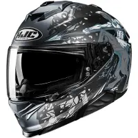 HJC I71 Taurus integralhjälm Matt/Svart/Antracit/Vit XS Unisex sort