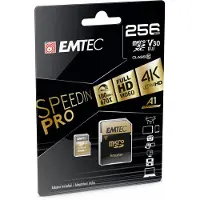 Emtec Micro Sd 256gb Speedin Pro Minneskort