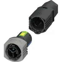 Phoenix Contact 1088664 Grenkontakt Hona rak Totalt antal poler: 3 Serie (rundkontakt): IPD 1 st