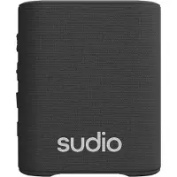 Sudio S2 Bluetooth-högtalare Stänkvattenskyddad, Bärbar Svart