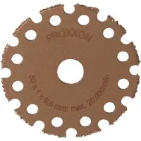 Proxxon Trennscheibe Wofram-Karbid 50x1,3x10mm für z.B. Holz+Fugenmörtel, f.LHW + LHW/A 28556 Separeringsplatta 50 mm 10 mm 1 st