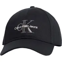 Calvin Klein Jeans Embroidered Monogram Logo Twill Cap