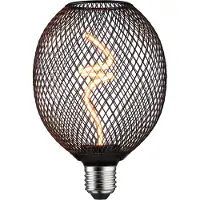 Paulmann 29261 LED-lamp E27 Klotform 4 W Bernstein (Ø x H) 110 mm x 160 mm 1 st