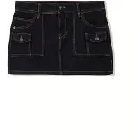 Bershka Kjol svart denim