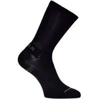 Q36.5 Socks Ultra Long Black, Size 44-47
