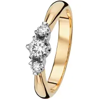 Kohinoor 033-235-25 diamantring Helene 17½