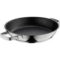 WMF PermaDur Advance 32.0101.0122, Rund, Allmän matlagning, Svart, Rostfritt stål, PermaDur Advance, Rostfritt stål, Keramiska, Elektrisk, gas, halogen, Induktion