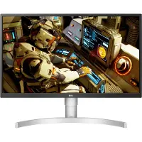 LG 27UL550P-W - LED-skärm - 27 - 3840 x 2160 4K - IPS - 300 cd/m² - 1000:1 - HDR10 - 5 ms - 2xHDMI, DisplayPort
