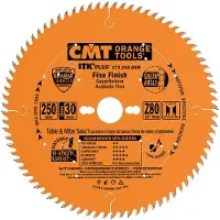 Cmt Sågklinga för trä 273; 250x2,4x30; Z80; 12°