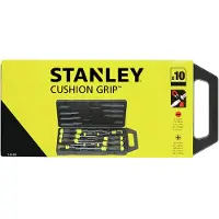 Stanley Skruvmejselsats 2-65-005; 10 st.
