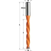 Cmt Borr för trä ; S=10x30 mm; D=5x105 mm