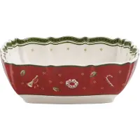 Villeroy & Boch 1485853877, Serveringsskål, Porslin, Multifärg, Torg, 160 mm, 160 mm
