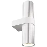 Maytoni Vägglampa DYNAMICS, Vitt / opal, Vardagsrum / matsal, Aluminium / grå / zink, Modern, Vägglampa, vägglampa inomhus