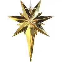 Star Trading Julstjärna hängande (metall) 35cm | Betlehem mässing []