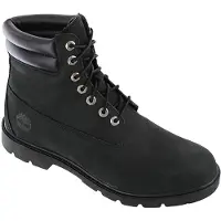 Timberland 6-tums Basic Boot - Herrstövlar Läder Svart TB1A27X6-015 ORIGINAL EU 49 US 14 svart