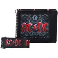 Vuxen AC/DC: Black Ice (Embossed Wallet With Chain)