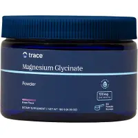 Trace Minerals Glycin Magnesiumpulver, Druva, 180G(6.35Oz)