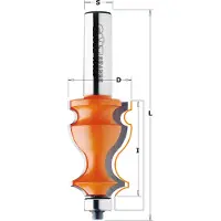 Cmt Profilfräs ; S=1/2''; D=27 mm