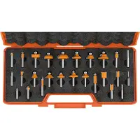 Cmt Fräs borrset HW; 8 mm; 26 delars