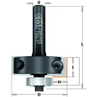 Cmt Falsfräs ; S=1/2''; D=34,9 mm