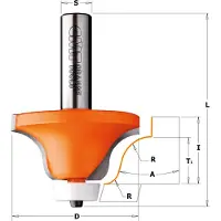 Cmt Fasfräs 980.551.11; 28,5/25,4 mm; med kullager