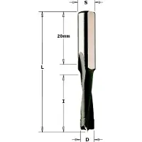 Cmt Borr för trä 312.060.11; 6 mm; höger