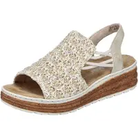 Rieker Sandal beige / kräm