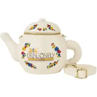 Loungefly Dragonfly Inn Teapot Shape Axelväska