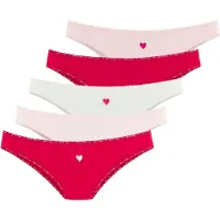LASCANA Trosa rosa / purpur / vit