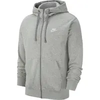 Nike Bluza męska NSW Club Hoodie FZ szara BV2648 063