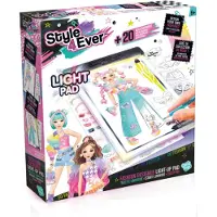 Style 4 Ever Modedesigner Pad m. Ljus - - One Size - Kreativt lekset