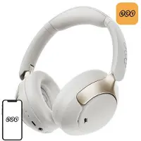QCY H3 Pro trådlösa hörlurar (vit)
