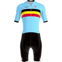 Bioracer Belgium Icon Aero Kortärmad Tävlingsdräkt